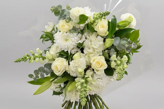 White and Green Bouquet